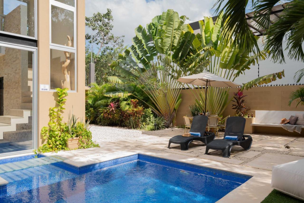 Tulum Private Modern Villa-Pool Beds-Ac-Internet-Parking-Grill Экстерьер фото