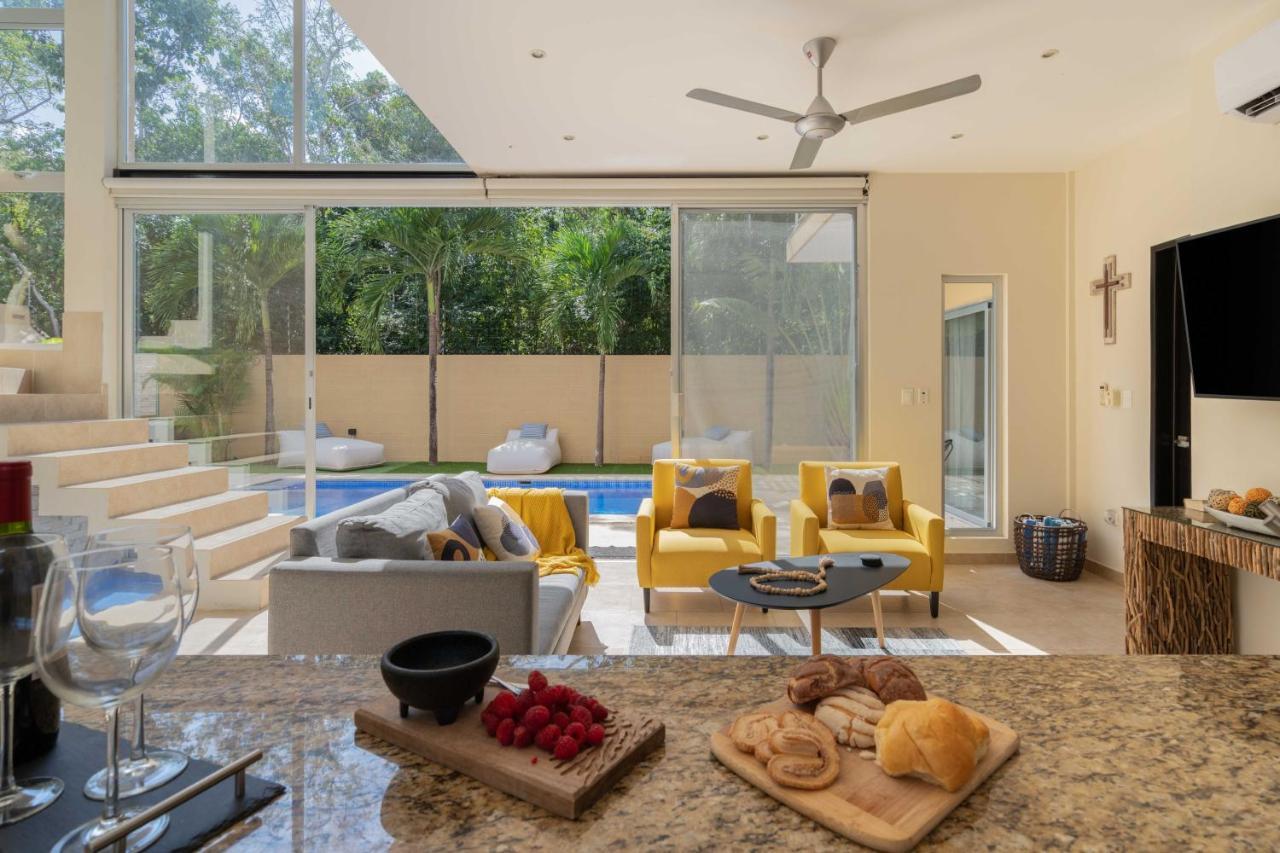 Tulum Private Modern Villa-Pool Beds-Ac-Internet-Parking-Grill Экстерьер фото