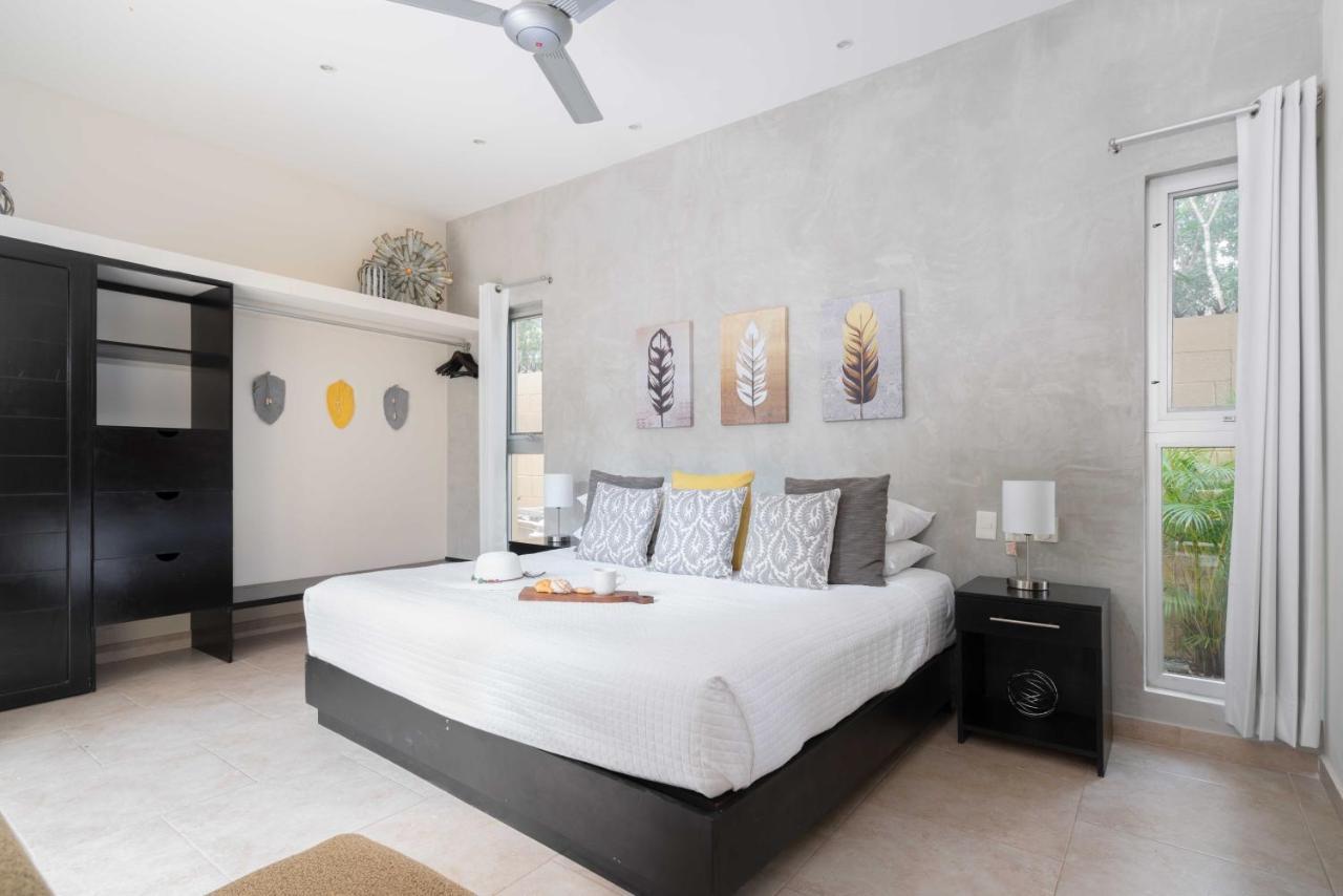 Tulum Private Modern Villa-Pool Beds-Ac-Internet-Parking-Grill Экстерьер фото