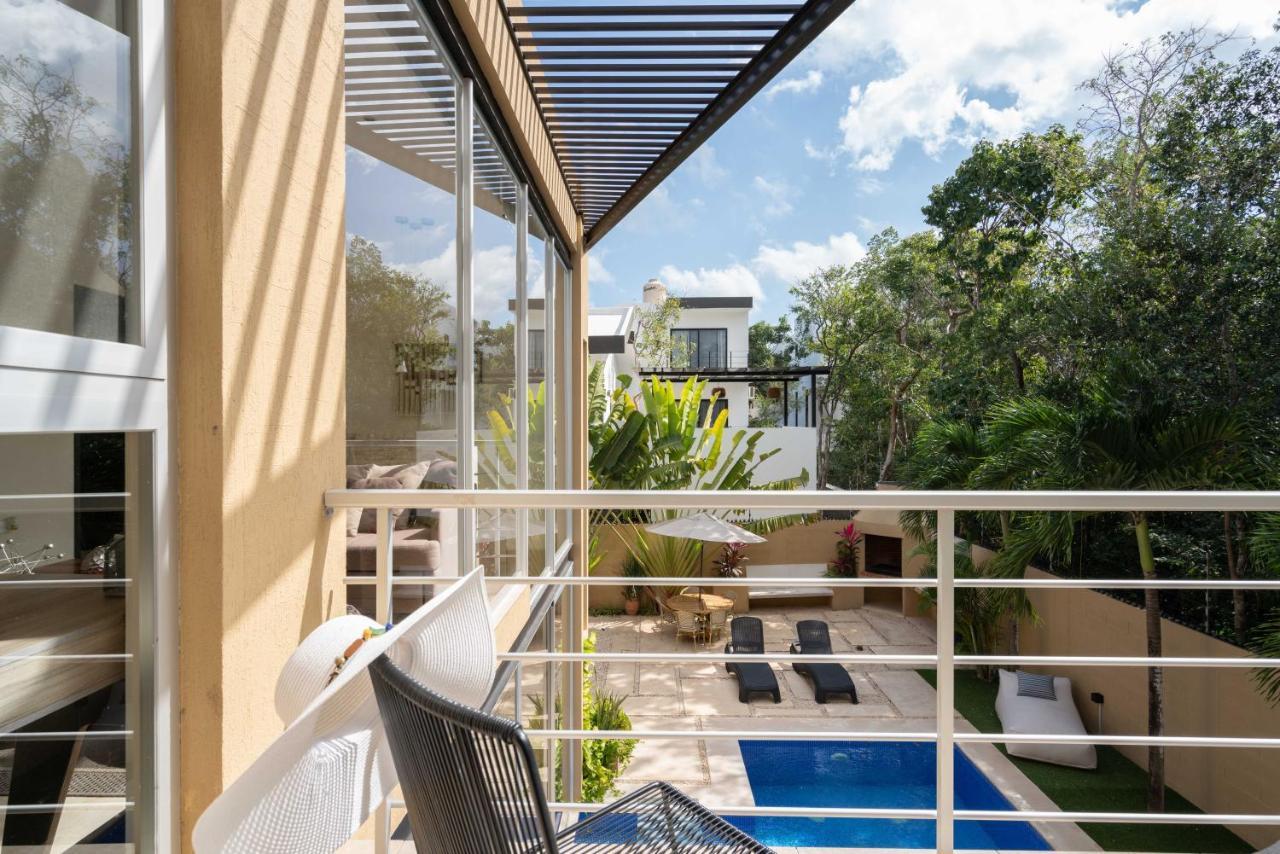 Tulum Private Modern Villa-Pool Beds-Ac-Internet-Parking-Grill Экстерьер фото