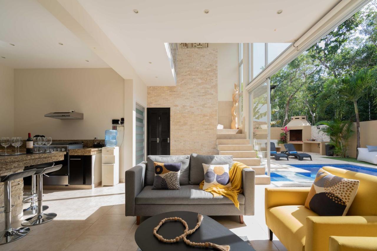 Tulum Private Modern Villa-Pool Beds-Ac-Internet-Parking-Grill Экстерьер фото